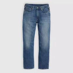 Jeans loose straight uomo blu scuro