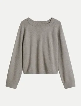 Marc O' Polo Rundhalspullover 2204-Stone Taupe Melange XL - Marc O'Polo - FashionsVida