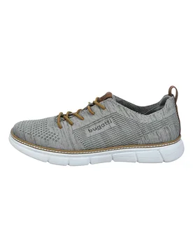 Sneakers grigie in tessuto stringate 321ASR0169005200 41 - Bugatti - FashionsVida