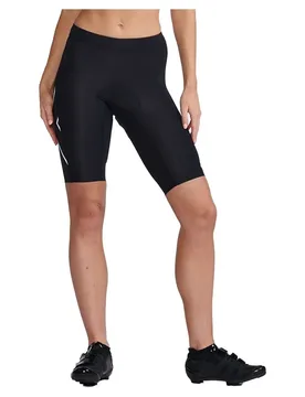 Pantaloni Corti Aero Cycle Black / White Reflective - 2XU - FashionsVida
