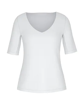 T-Shirt BLAZERSHIRT weiss weiss XXL Damen - Mey - FashionsVida