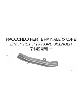 Raccordo per terminali X-Kone Per Kawasaki Z 750 (07-1 taglia un - Arrow - FashionsVida
