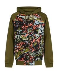 Sweatshirt Herren Militärgrün M Herren