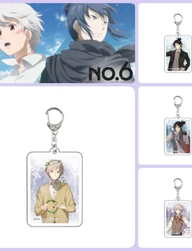 New Products BL Anime NO.6 Acrylic Keychain Shion Nezumi Figure Pendant Bag Car Keychain Cell Phone Pendant Gifts 6cm - Aliexpress - FashionsVida