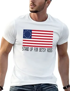 Rush betsy ross limbaugh Gift - Stand Up For Betsy Ross T-Shirt Short sleeve tee shirts graphic tees t shirts men - Aliexpress - FashionsVida