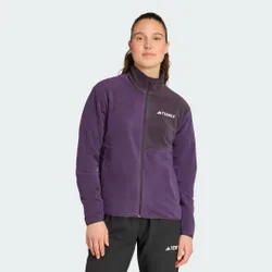 Giacca Terrex Multi-Zip Fleece S Aurora Plum