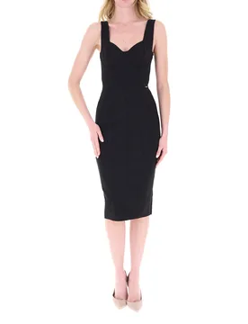Abito smanicato NERO 46 - Elisabetta Franchi - FashionsVida