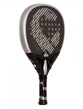 Yarara Radical 12k 2.0 Padel Racket Black / Silver One Size - Vibor-a - FashionsVida