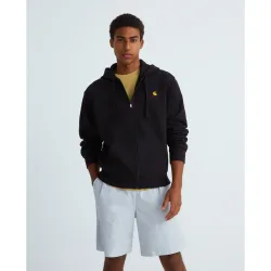 Sudadera de hombre con capucha y cremallera