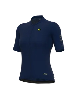 Maglia ciclismo donna R-EV1 SILVER COOLING blu marino - ALE' - FashionsVida
