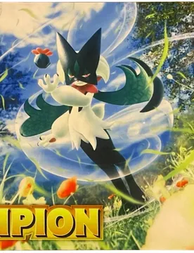 League Cup Play! Pokemon Playmat - Meowscarada (CHAMPION) - Pokémon - FashionsVida