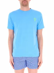 T-shirt girocollo AZZURRO CHIARO M