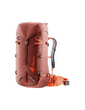 Sac à dos d'alpinisme Guide 34+8 rouge foncé - Deuter - FashionsVida