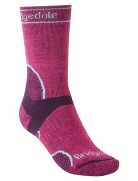 Calzini Midweight T2 Merino Sport Crew Berry EU 38-40 - Bridgedale - FashionsVida