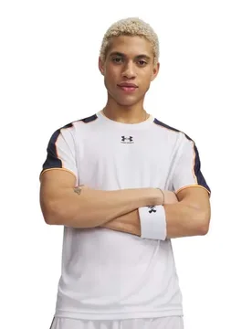 T-shirt à Manches Courtes Challenger Train White M - Under armour - FashionsVida