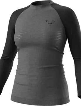 TOUR LIGHT MERINO LONGSLEEVE Damen Grau XL - Dynafit - FashionsVida