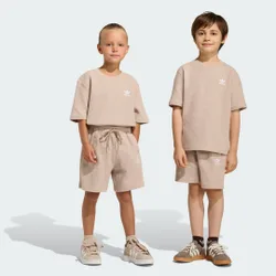 Set di magliette corte in waffle 5-6A Stone Khaki