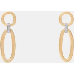 Pendientes de oro y diamantes