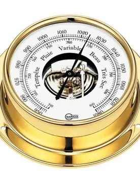 Tempo 85 Barometer Brass 85 x 32 mm unisex - Barigo - FashionsVida