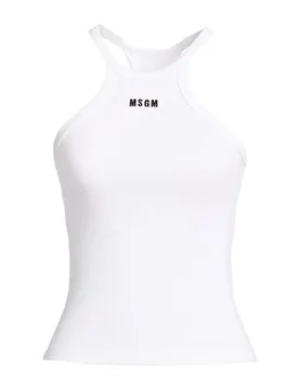 Camiseta de tirantes Mujer Blanco XS Mujer - Msgm - FashionsVida