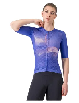 Maglia A Maniche Corte Climber´s A/c Ultraviolet / Mist - Castelli - FashionsVida