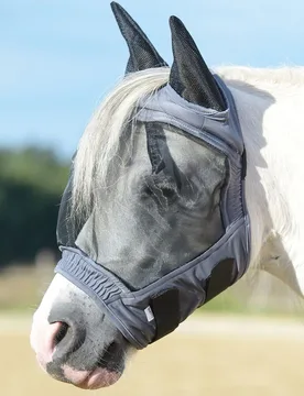 Fliegenmaske FLY BUCKLER GAP II grau SH - Busse - FashionsVida