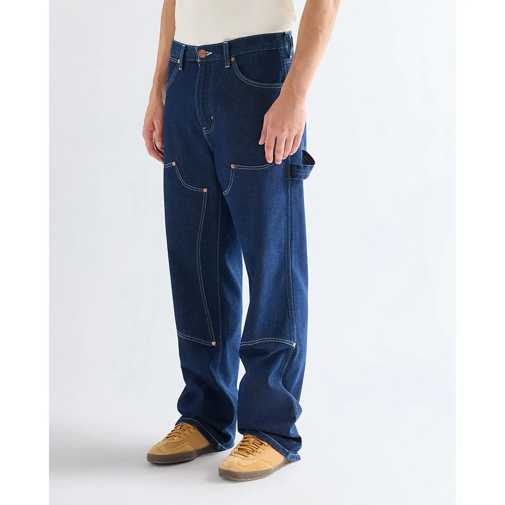 Vaqueros de hombre double knee carpenter de corte relaxed - Wrangler - FashionsVida