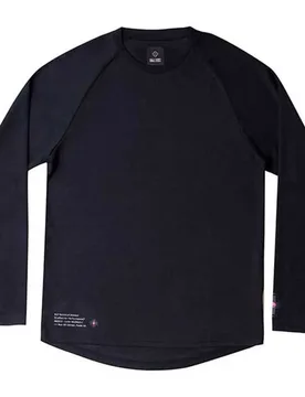 Maglietta A Maniche Lunghe Riders Black - Muc Off - FashionsVida
