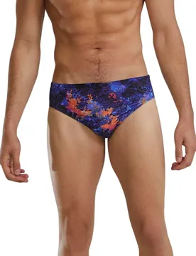 Durafast Elite Montipora Swimming Brief Purp / Orange 30 Men - TYR - FashionsVida