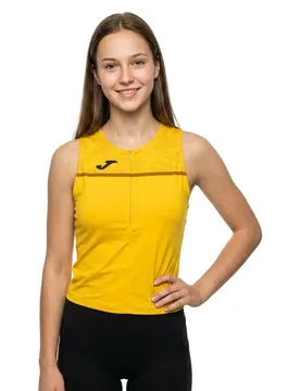 Maglietta Senza Maniche Record Iii Yellow M - Joma - FashionsVida