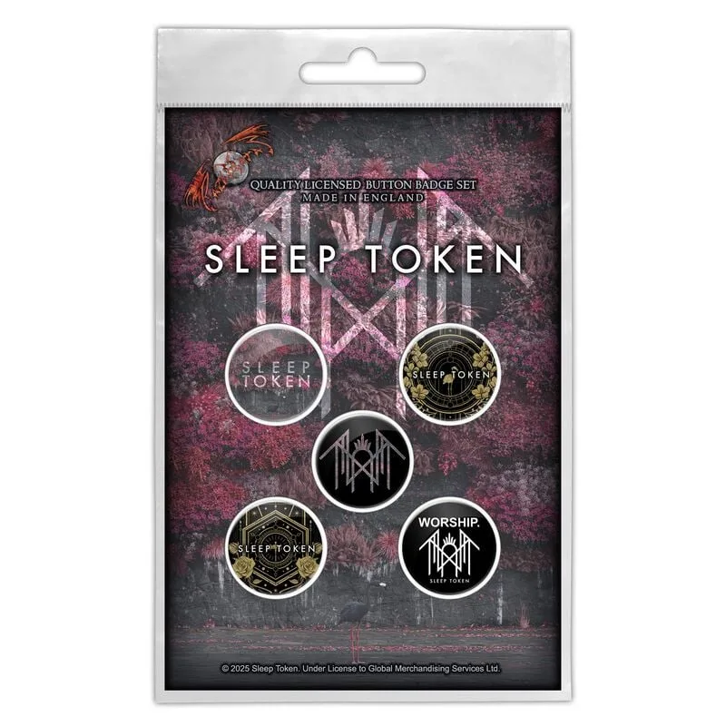 Button - Even In Arcadia - multicolor - Lizenziertes Merchandise! - None - unisex - Sleep Token - FashionsVida