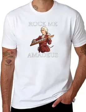 Rock Me Amadeus black T-Shirt t shirt personalised black cotton t-shirt plain for man package anime tshirt T-Shirt - Aliexpress - FashionsVida