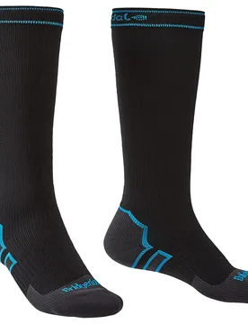 Chaussettes Longues Midweight Knee Black EU 40-43 Homme - Bridgedale - FashionsVida