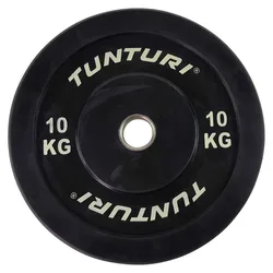 Disque De Poids Bumper 10kg Black One Size