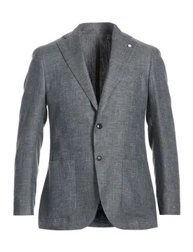 Americana Hombre Gris 48 Hombre - Luigi Bianchi Mantova - FashionsVida
