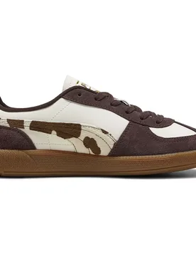Baskets Palermo Cow Warm White / Chocolate Brown / Gum EU 41 - Puma Select - FashionsVida