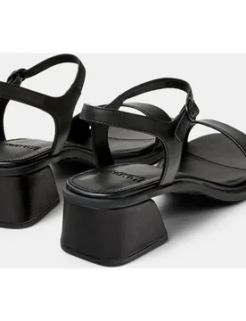 Sandalias de tacón de mujer Kora Sandal de piel - Camper - FashionsVida