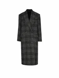 Cappotto di lana LEXANA grigio 40