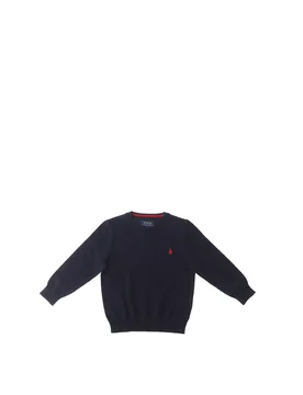 Maglione in cotone POLO BOYS BLU NOTTE 2 - Ralph Lauren - FashionsVida