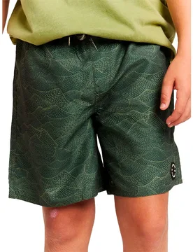 Short De Bain Floris Thyme 140 cm Garçon - Protest - FashionsVida
