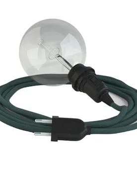 Cables Lampe Suspendue Pour Abat-jour Rc30 3 M Stone Gray / Black One Size - Creative - FashionsVida