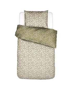 Tencel Bettwäsche CLEA 70x90cm/140x200cm Cedar Green hellgrün - Essenza - FashionsVida