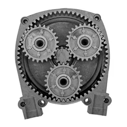 Single Cable Rotary Steering Helm Grey / Bronze One Size unisex