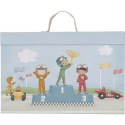 Caja de juego con pista carreras FSC Little Duch