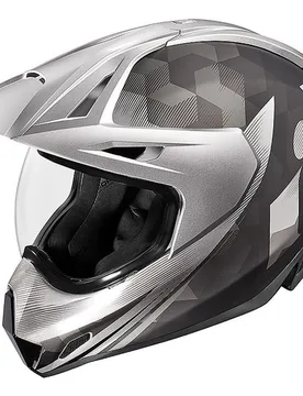 Casco Moto Integrale In Fibra VARIANT PRO Acension Nero taglia XS - Icon - FashionsVida