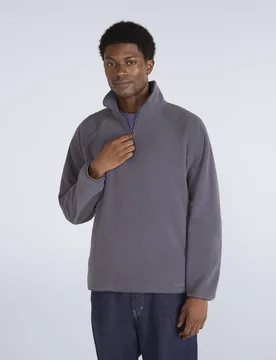 Stockholm Mens Half-Zip Fleece - Navy - Animal - FashionsVida