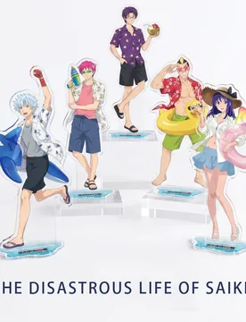 The Disastrous Life of Saiki K Acrylic Stand Keychain Saiki Kusuo Kaidou Shun Teruhashi Kokomi Kawaii Desktop Decor - Aliexpress - FashionsVida