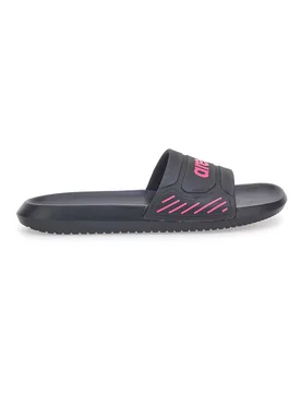 Ciabatte nere con logo fucsia e suola ergonomica URBAN EASY 36 - Arena - FashionsVida