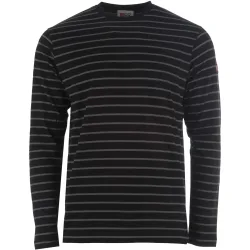 Edge camiseta manga larga hombre Negro (M)