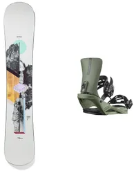 All Mountain Snowboard Pack Hideaway 2026 für Damen aus Wolle Weiß